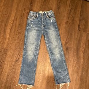 Denim forum high rise jeans